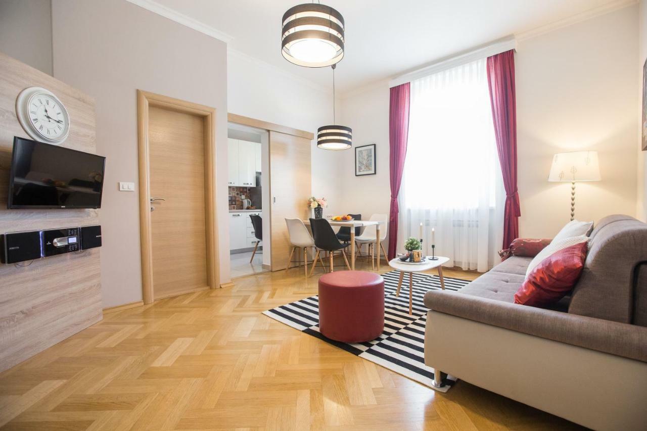 Apartament Angela Main Street Luxury Oasis & Free Parking Zagrzeb Zewnętrze zdjęcie